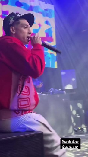 Central Cee performing Sprinter🎬 #centralcee