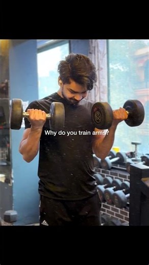 They ask why I train arms.I let the answer handle itself.