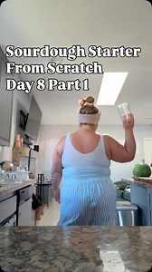 30K views · 908 reactions | Sourdough Starter From Scratch, Day 8 Part 1 #sourdough #starter #tutorial #comfortcreator #day8 | Emily Rose | Facebook