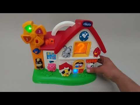 Chicco Video Talking Farm Bilingual Activity Toy English & Italian