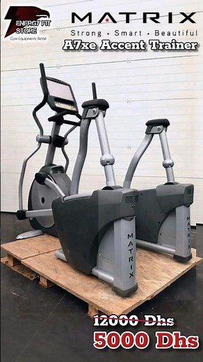 60 % Discount On Elliptical Matrix Fitness A7xe Accent Trainer ‪@EnergyFitStore‬