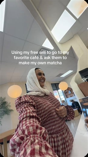 ‎Asmaa🌺اسماء‎ on Instagram: "Using my free will to go to my favorite café and make my own drink… and they actually said yes 😌💅 Why was this my first try and it WORKED 😭 #FreeWillEra #MainCharacterEnergy #MatchaGirl #CafeVibes #SoftLife @hudabeauty @kyliecosmetics @fentybeauty @anastasiabeverlyhills @maccosmetics @toofaced @benefitcosmetics @rarebeauty @tartecosmetics @narsissist @morphebrushes @nyxcosmetics @charlottetilbury @urbandecaycosmetics @maybelline @gucci @dior @prada @chanelofficia