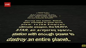 129K views · 993 reactions | WATCH: Could this be how Star Wars: #RogueOne begins? Very cool intro played at Star Wars Celebration shows the original Star Wars crawl broken down and chopped up when it focusses on the plot of Rogue One. | Good Morning America | Facebook