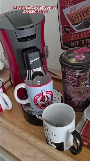 Machine à Café à Dosettes SENSEO Select, bruyante