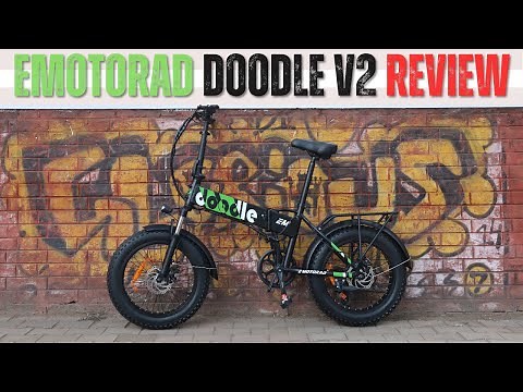 Emotorad Doodle v2 Foldable Electric Cycle Review Video | The Fat Tire SUV of E-bikes in India 🚲