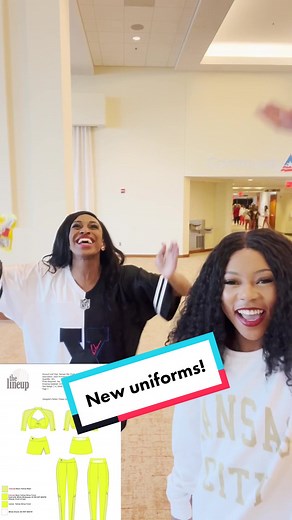 Thank you to The Lineup for helping us with our April Fool’s joke 😂 #nfl #chiefs #chiefscheerleaders #cheer