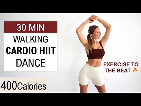 30 Min All Standing No Jumping Cardio HIIT DANCE Workout | Burn 400 Calories | Exercise to the Beat