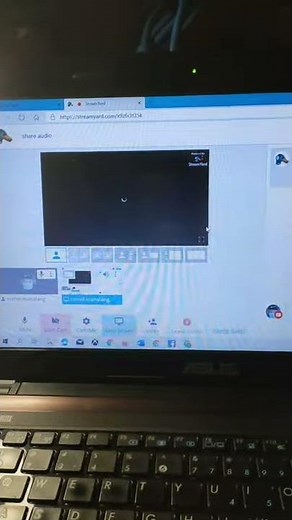 How to share audio in streamyard for background music for live streaming using laptop #shorts