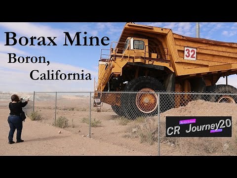 Borax Mine- a real pit mine in Boron California
