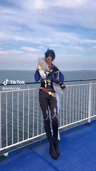 More Kaeya coz u loved Kaeya 💙 #genshinimpact #kaeya #cosplay