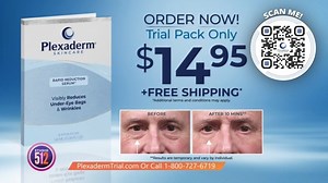 Try Plexaderm $14.95 Trial Pack With Free Shipping