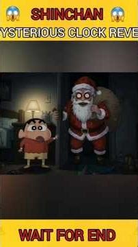 SHINCHAN MYSTERIOUS CLOCK REVEL #cartoon #crayonshinchan