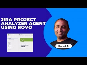 Build a Jira Project Analyzer Agent in few Minutes with ROVO | How to Make a Jira Agent with Studio