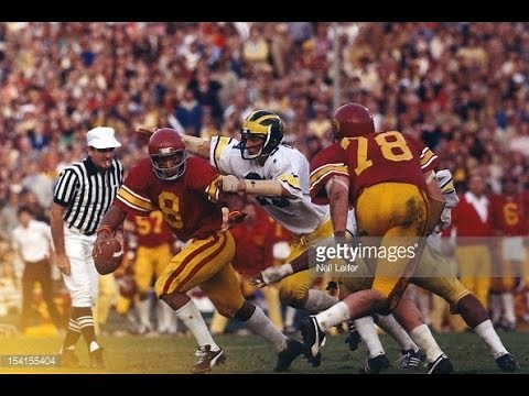 1977 Rose Bowl #2 Michigan vs #3 USC