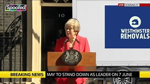 97K views · 952 reactions | May says she will go in two weeks, but wait... who's that behind her? | Bin The Labour Party | Facebook