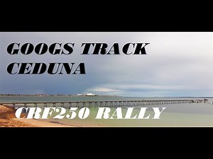 Australian Desert Motorcycle Adventure Ride GOOGS TRACK Ceduna to Googs Lake Part 1