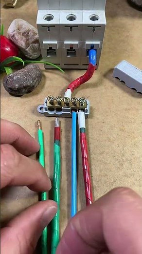 Quick Wiring Techniques with One Inlet and Four Outlets #Wiring Techniques