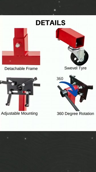Engine Stand 1250LBS & 2000LBS for Car Service