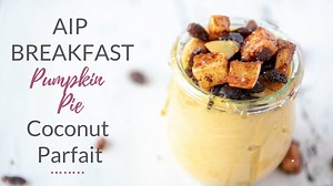 This is another breakfast idea I love for on-the-go portable breakfasts or ones where you just don't have time in the morning to make a long and involved meal (I mean, who does?!?) The full recipe: https://thrivingonpaleo.com/aip-breakfast-pumpkin-pie-coconut-parfait/ I also mentioned the Autoimmune Collective, which is my new AIP membership site - find out more at: https://autoimmunecollective.com/ | Thriving Autoimmune