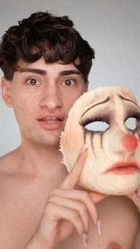 HOW I MADE A MASK OF MY FACE😲🫠 #makeup #diy #tutorial
