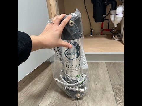 CuZn UC-200 Under Sink Water Filter Installation & Review
