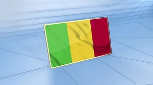 Mali Flag Displayed On Clean White Stock Footage Video (100% Royalty-free) 3811972661 | Shutterstock