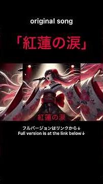 「紅蓮の涙/ Guren no Namida」 #shorts #hardrock #heavymetal #originalsong #オリジナル曲 #suno #作業用bgm #rock