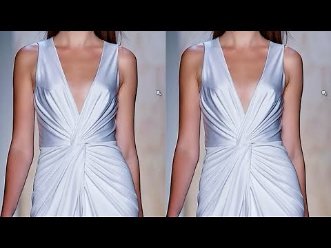 HOW TO SEW A TWIST FRONT DRESS STEP BY STEP