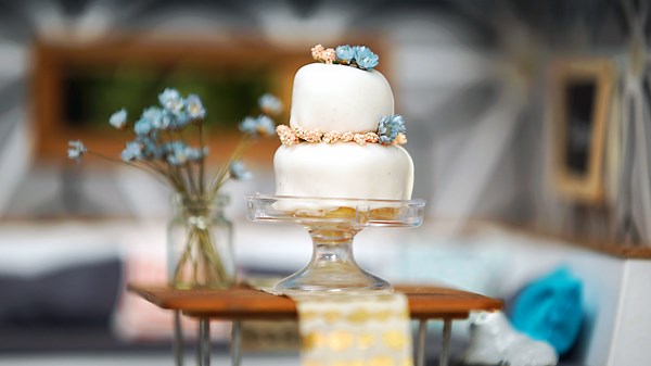 Tiny Wedding Cake