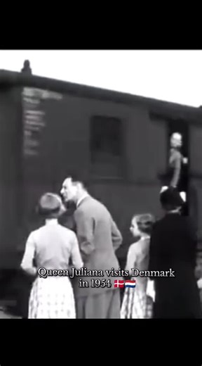 Queen Juliana's Historic Visit to Denmark in 1954