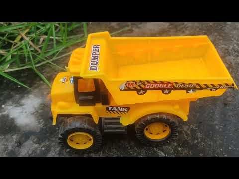 diy tractor mini tipper loading