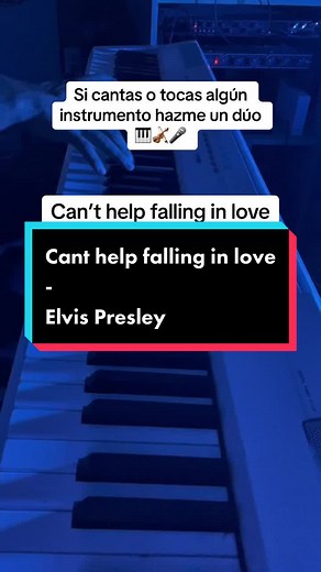 Cant help falling in love - Elvis Presley
