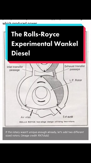 The Rolls-Royce Experimental Wankel Diesel Engine