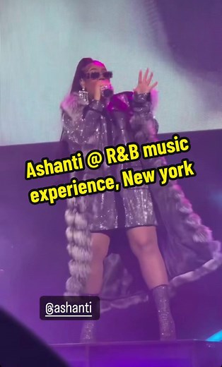 Ashanti's R&B Music Experience Shimmy in New York
