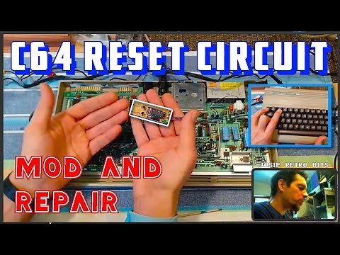 Keyboard Reset Circuit for Commodore 64 | Mods and Repairs