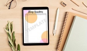Printable Sleep Tracker Template | Daily Sleep Log PDF | Sleep Journal for Better Rest | Instant Download - Etsy UK