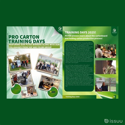 📖✨ The new edition of the Pro Carton Magazine is here! Packed with insights, stories, and industry updates, this edition brings you a full overview of an exciting year for cartonboard and fibre-based packaging. Inside, you’ll find: 🇹🇷 A full recap of our Istanbul events – our most successful gathering yet 🎓 Highlights from the Pro Carton Student Training Days 🇪🇺 Key updates on EU legislation, including PPWR and EUDR 📦 Event reports from FACHPACK and SPS …and of course a dedicated article 