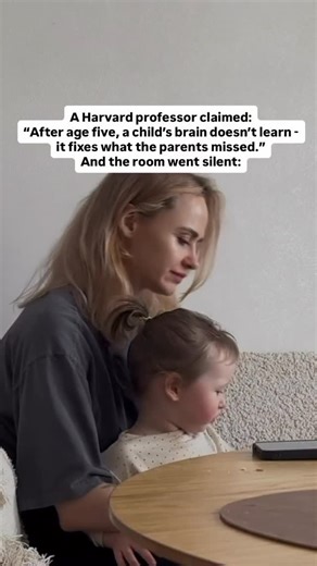 Nurture Parenting on Instagram: "mirimika_art 💜🥹 1. At a Harvard lecture, Professor Hausman said: “After five, the brain doesn’t absorb - it rewires what the parents failed to build.” He showed a slide: by age 4.7, the brain’s speech centers drop in activity by 3x. Which means - if a child hasn’t heard rich, diverse language by then, they won’t truly absorb it. They’ll just mimic. Parents later take them to speech therapy thinking it’s about the letter “R”, but they’re patching cracks in a fou