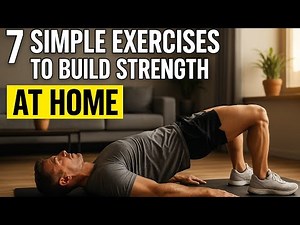7 Simple Exercises for Strength at Home (From Easy to Hard)