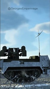 Out of the Sun: The M16 half-track with an M45 quadmount and the Bf 109 G6 were adversaries in WW2