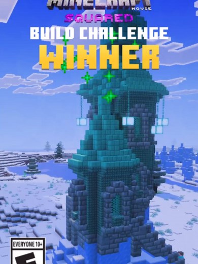 The votes are in! Congratulations to the Lightning Rod Lighthouse Build, winner of the Minecraft Movie Build Challenge! Learn more with the link in our bio.