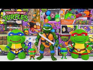 Unboxing Teenage Mutant Ninja Turtles | Secret Box of 4 Ninja Turtle Warriors | Battle Arena Playset