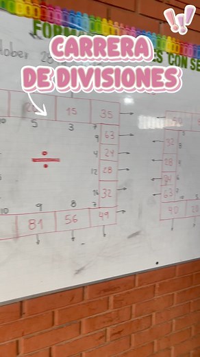 54K views · 421 reactions | ➗Carrera de divisiones! Una forma diferente de desarrollar la rapidez mental, fortaleciendo esta operación básica! #LaprofeAure #matematicasdivertidas #matematicas #colegio #primaria #profesores | La profe Aure | Facebook