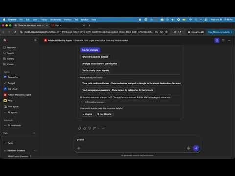 Adobe Marketing Agent for M365 Copilot