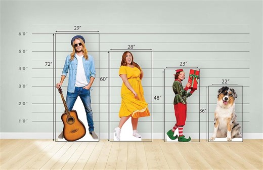 Custom Life-size Cutout: Corrugated Plastic or Cardboard With Easel - Etsy