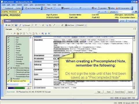 How to Create a Pre-Completed Note in PowerNote