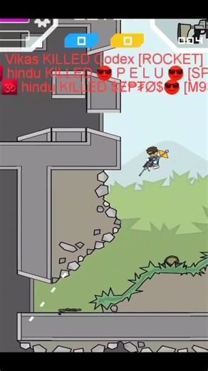 Minimilitia classic Da2/ CTF Flag chori karna #minimilitia #gaming #minimilitiaupdate #gameplay