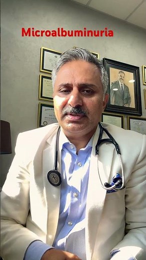 Microalbuminuria or Moderately Increased Albumin in Urine #shorts #microalbuminuria