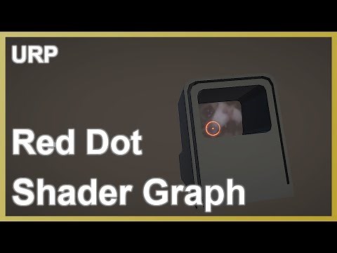 How to make Reflex / Red dot / Holographic sight | Shader Graph Unity | VR | Tutorial