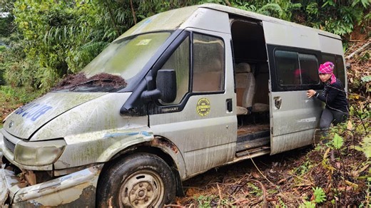 6.5K views · 37 reactions | FULLY Restoration CAR FORD Transit 1990 Restoring And Repair Abandoned Car FORD For 20 Years | Ly Thi Mom | Facebook